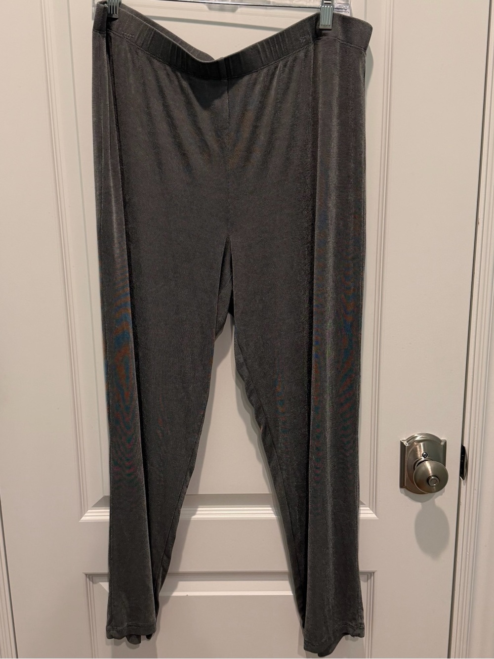 Chico's Travelers Pants Soft Black Shimmery Pull On Women’s Sz XL (3)